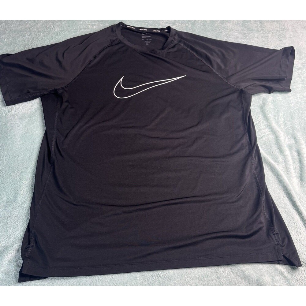 Nike Dri Fit XXL Slim Fit Tshirt Black